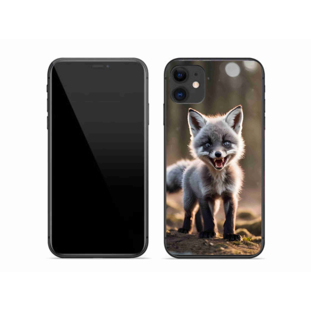Zselés borítás mmCase iPhone 11 készülékhez - angry fox