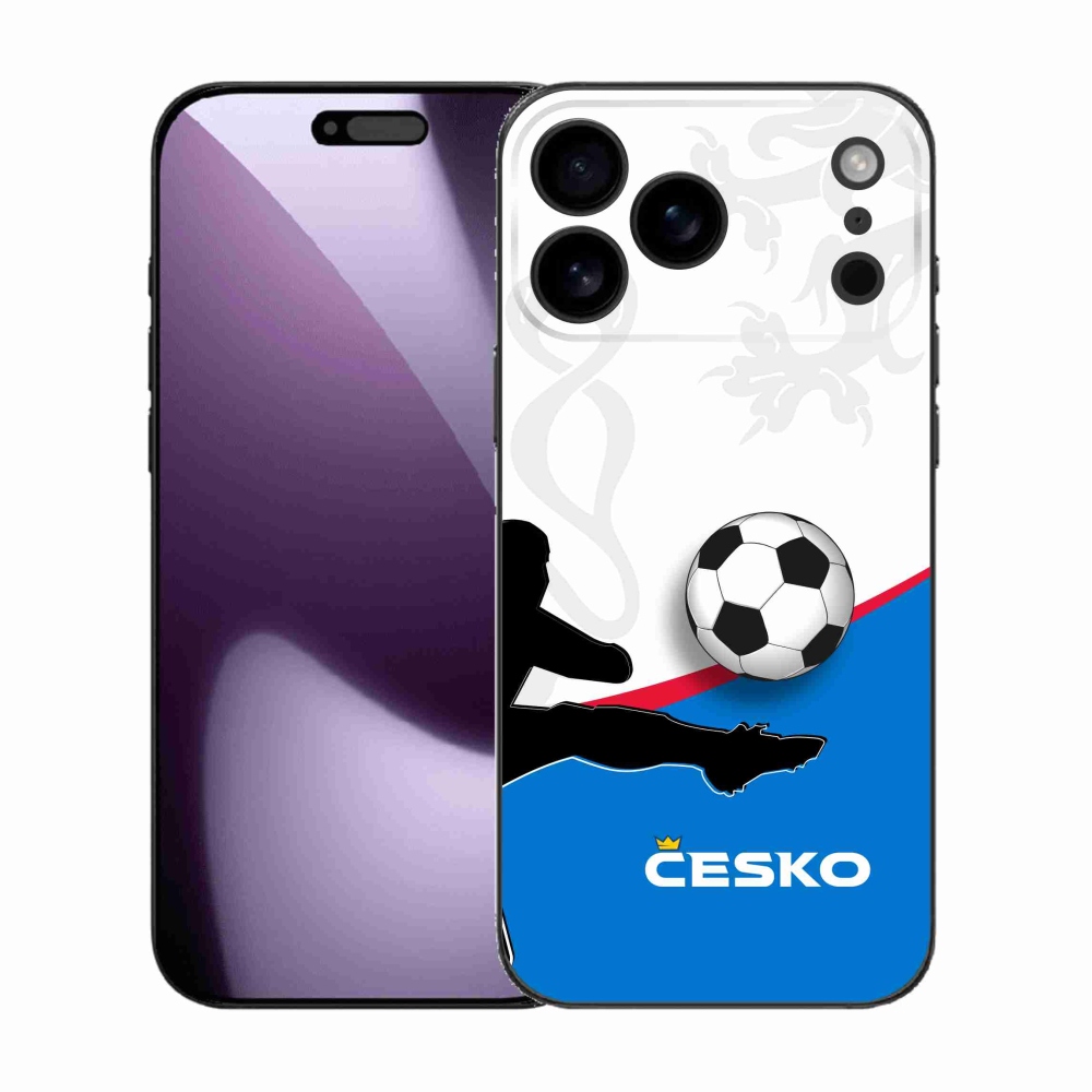 Gél védőburkolat mmCase iPhone 17 Pro Max készülékhez - futball Csehország 3
