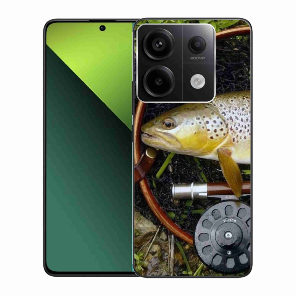 Gél tok mmCase a Xiaomi Redmi Note 13 Pro 5G/Poco X6 5G számára - pisztráng 2