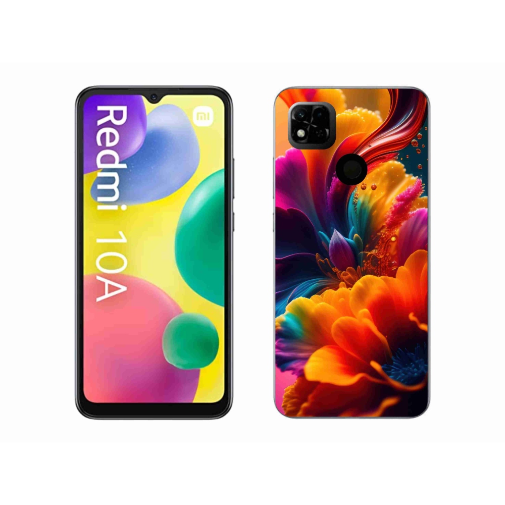 Gél borítás mmCase a Xiaomi Redmi 10A számára - absztrakt motívum 2