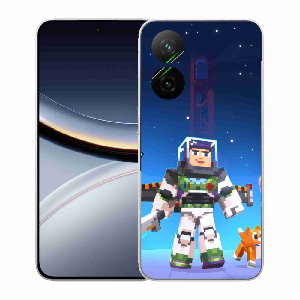 Gél borítás mmCase a Xiaomi Poco F7 5G-hez - minecraft 2