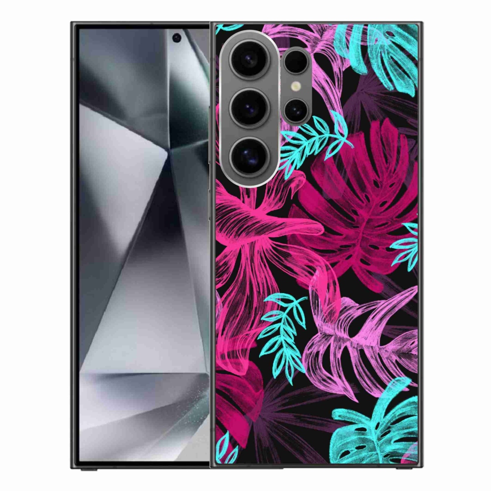 Gél védőhuzat mmCase Samsung Galaxy S24 Ultra - virágok 1