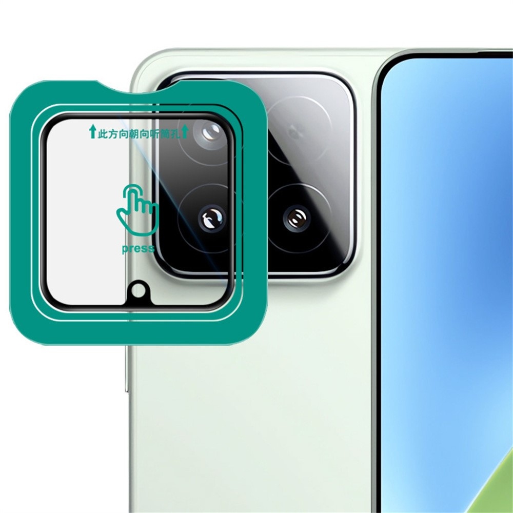 IMK kamera lencse üveg Xiaomi 15 mobiltelefonon alkalmazáskerettel