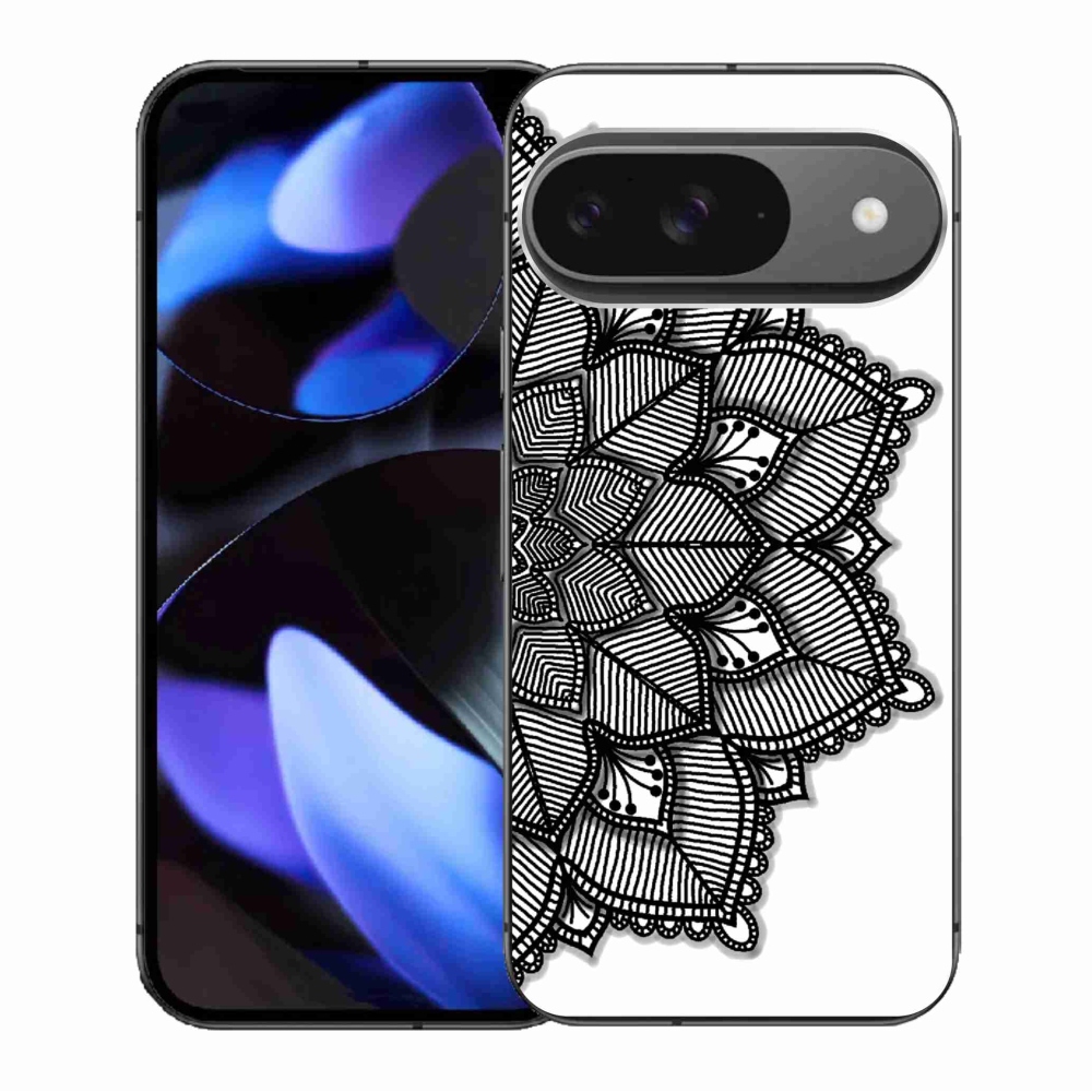 Zselés borítás mmCase a Google Pixel 9/9 Pro számára - mandala