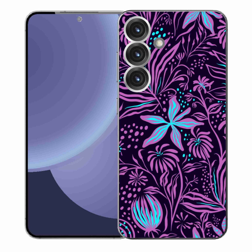 Zselés borítás mmCase Samsung Galaxy S25+ - virágok 2