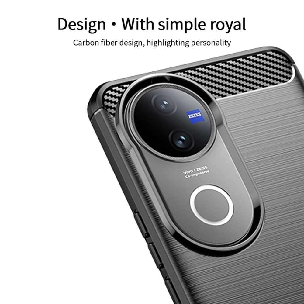 Szénálló zselés tok a Vivo V50 5G készülékhez - fekete