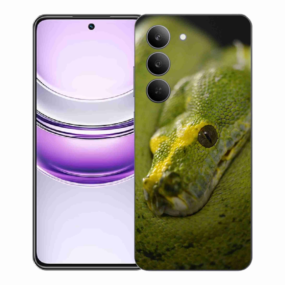 Zselés borítás mmCase a Realme 14x 5G készülékhez - kígyó 2