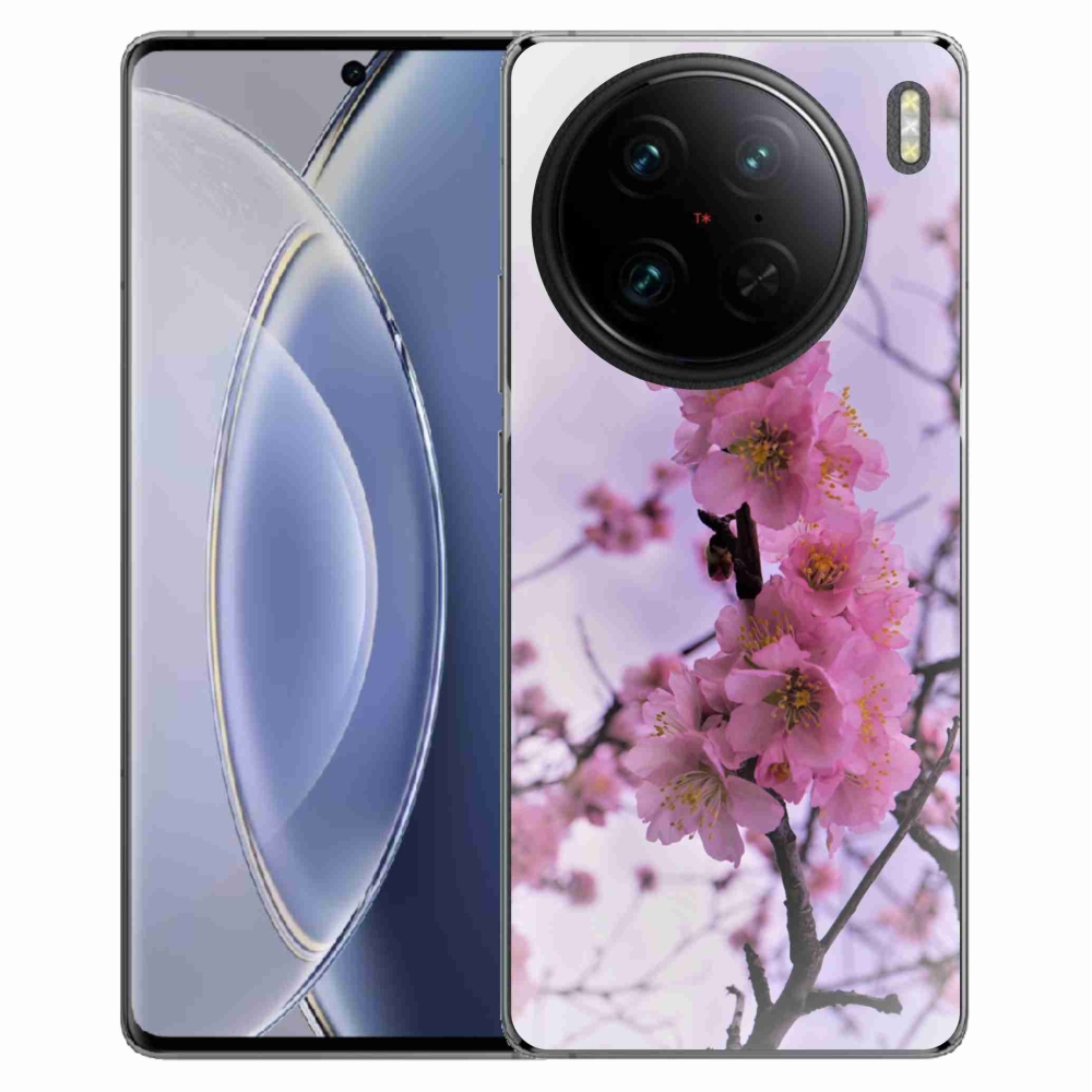 Gél borító mmCase a Vivo X90 Pro készülékhez - virágok 7