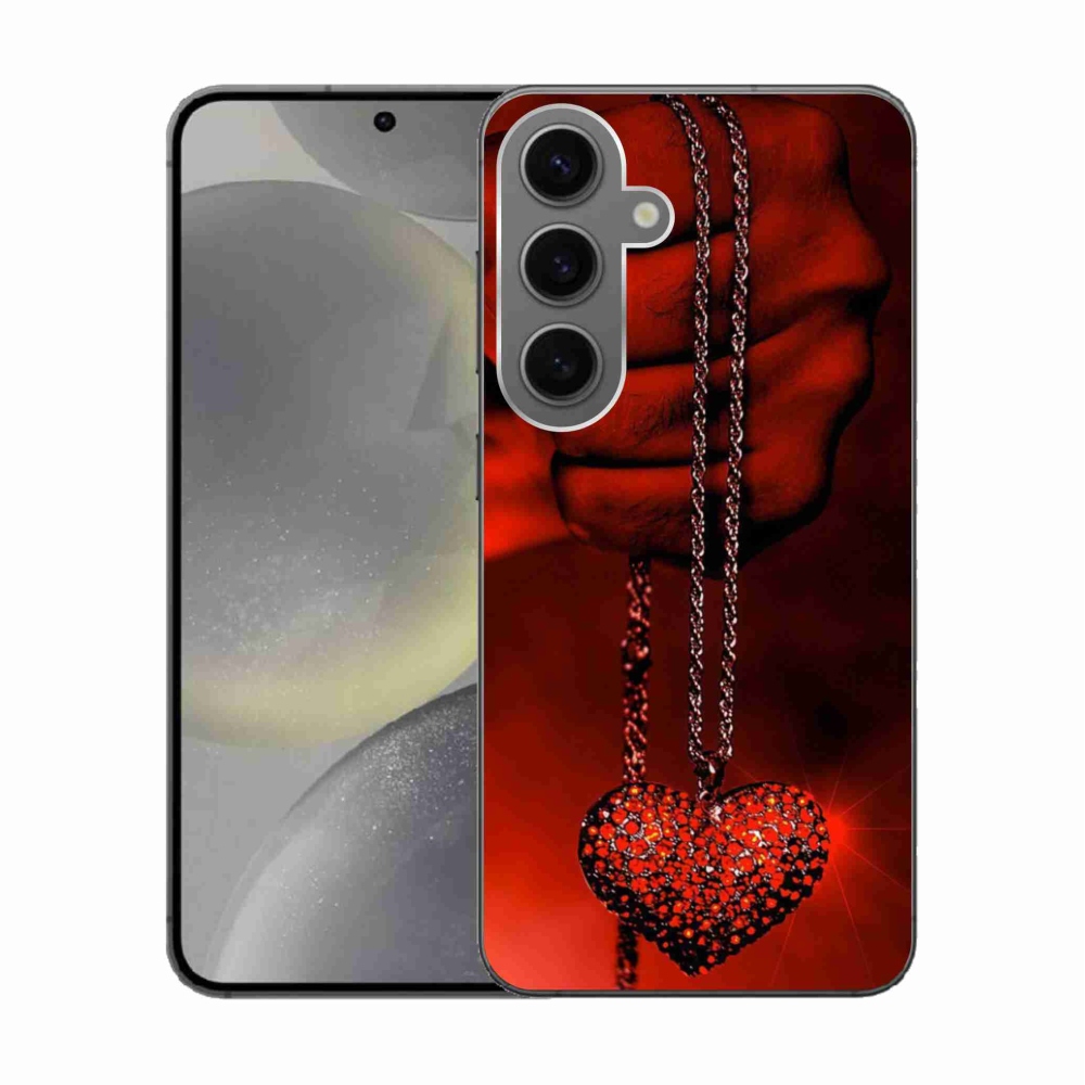 Gél borítás mmCase Samsung Galaxy S24 készülékhez - nyaklánc