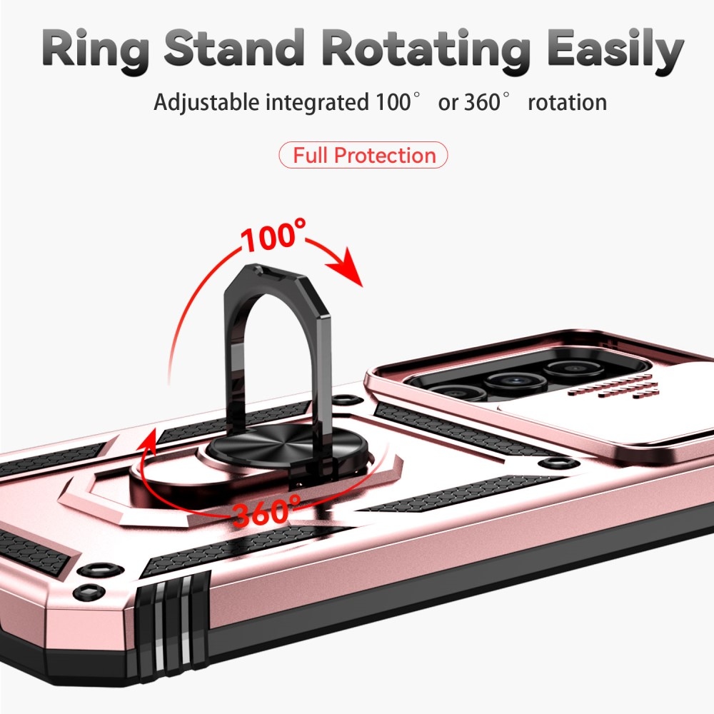 Csúszásálló borítás Samsung Galaxy S23 FE készülékhez - rózsaarany