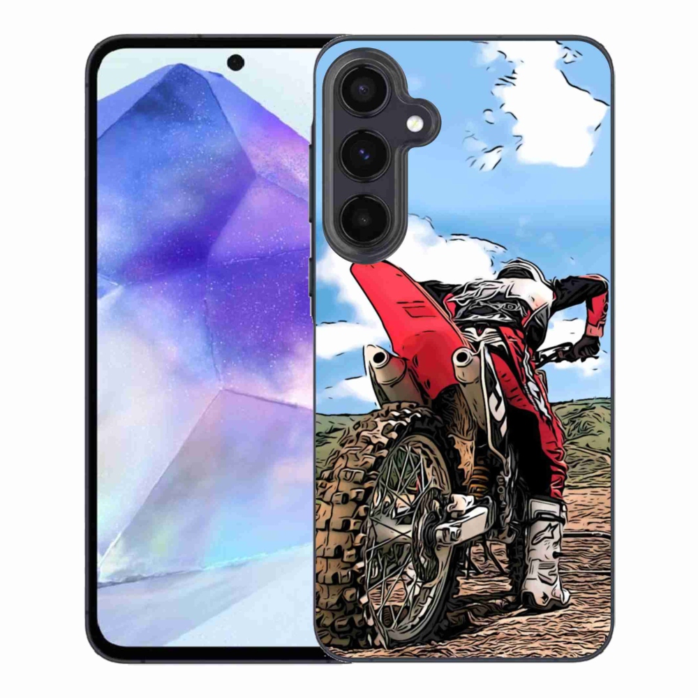 Zselés borítás mmCase Samsung Galaxy A55 5G - moto