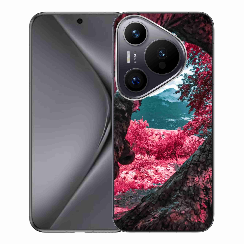 Zselés borítás mmCase a Huawei Pura 70 Pro - hegyi kilátás