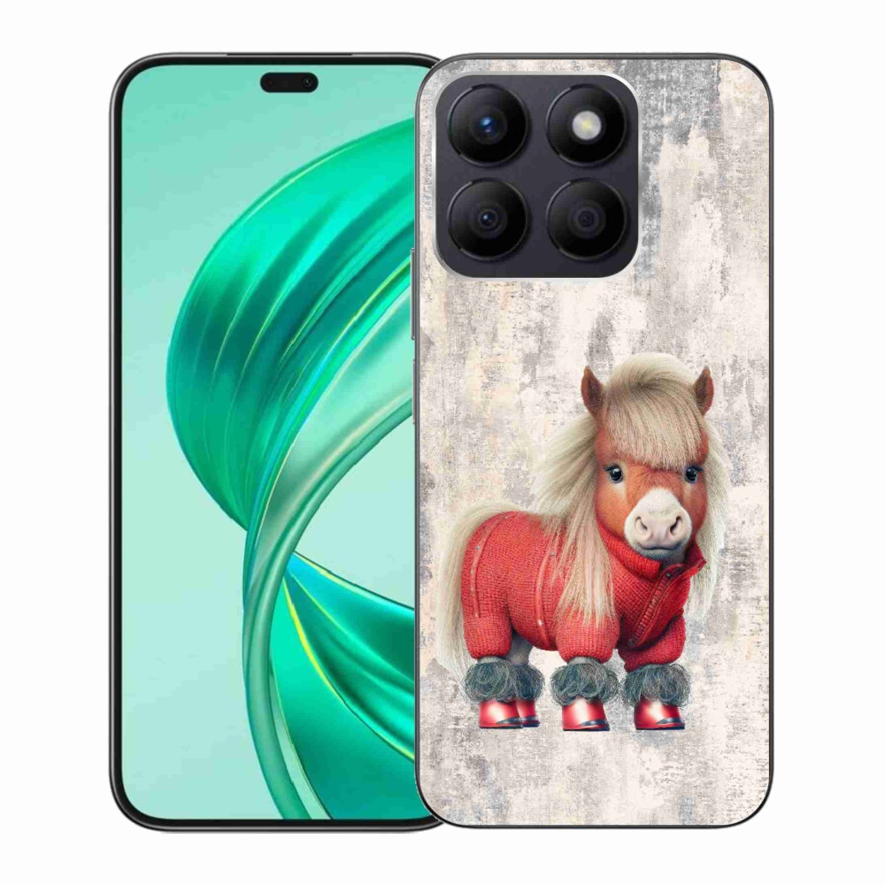 Zselés borítás mmCase a Honor X8b készülékhez - póni pulóverben