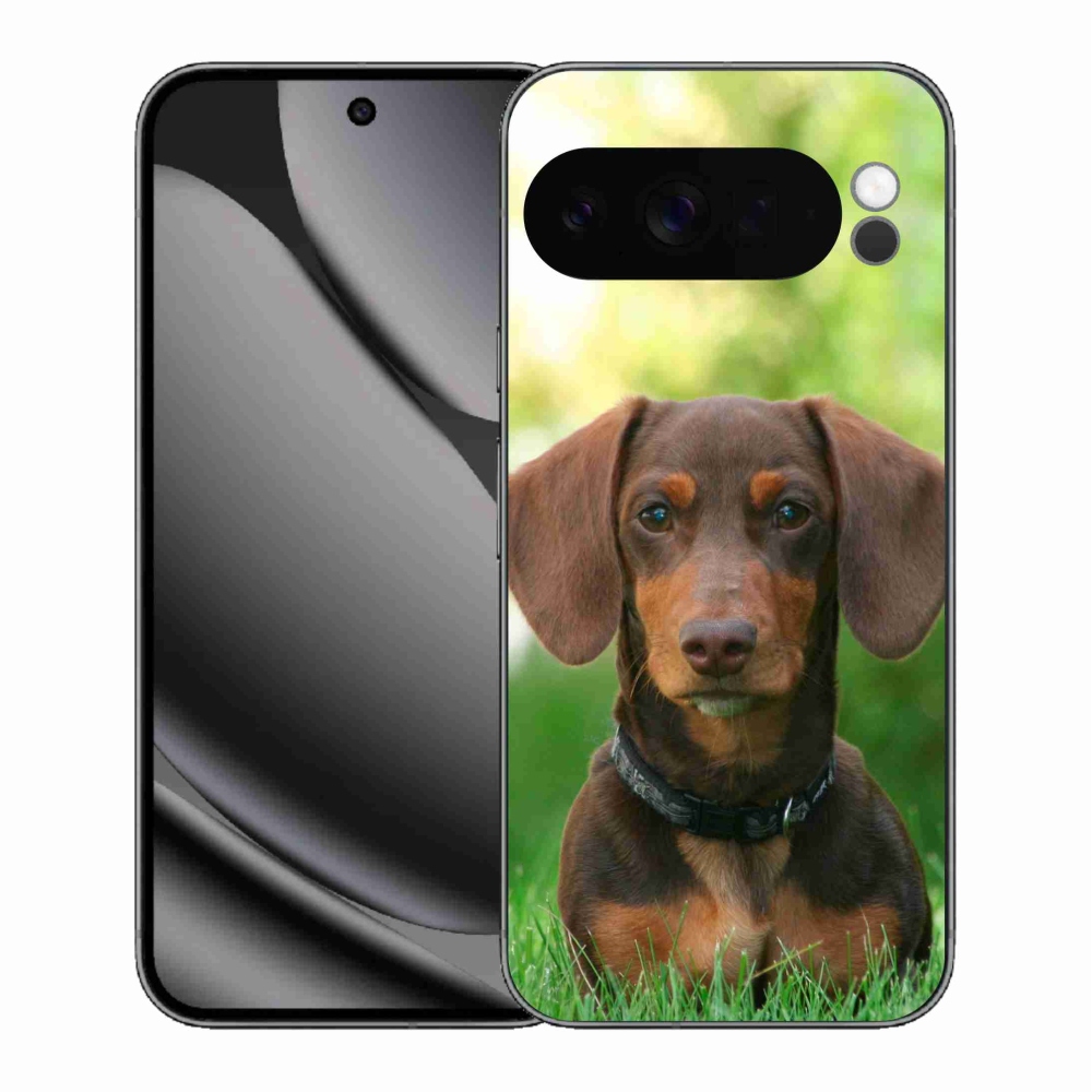 Zselés borítás mmCase a Google Pixel 10 Pro XL-hez - barna tacskó