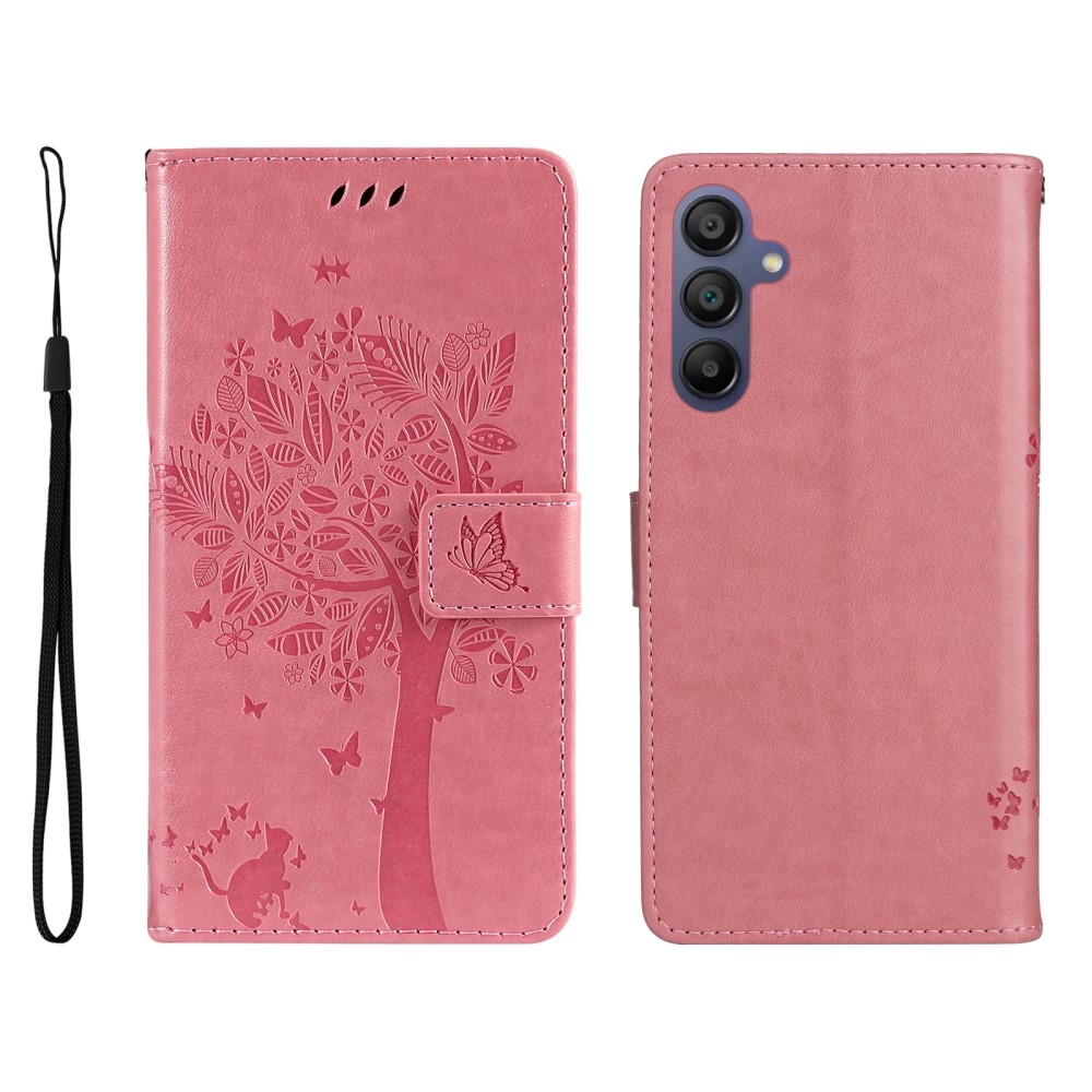 Fák könyve tok Samsung Galaxy A16 4G/5G/A26 5G - rózsaszínű