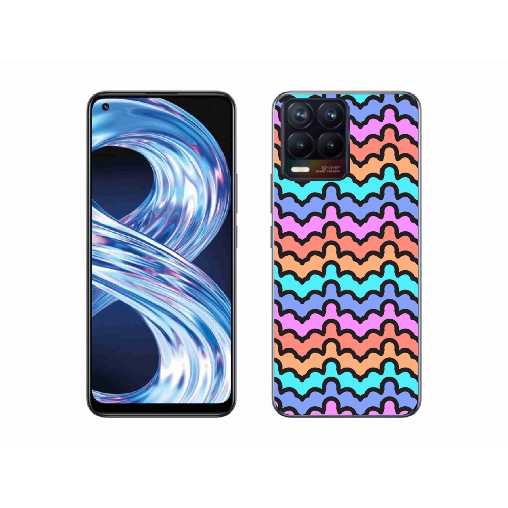 Gel Cover mmCase mmCase for Realme 8 4G - absztrakt motívum 30
