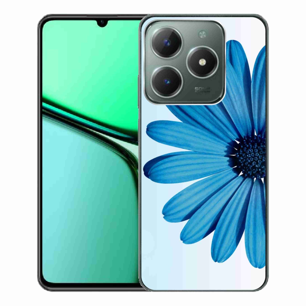 Gél tok mmCase a Realme C61 készülékhez - kék margaréta