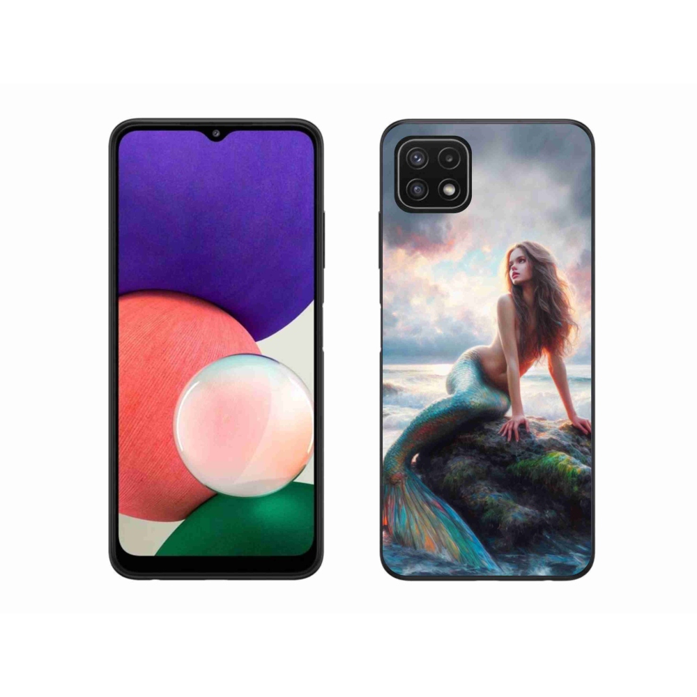 Gél védőhuzat mmCase Samsung Galaxy A22 5G - sellő