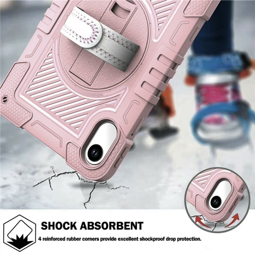 Strape tartós borítás kézi markolattal és pánttal Xiaomi Redmi Pad 2 - rózsaarany