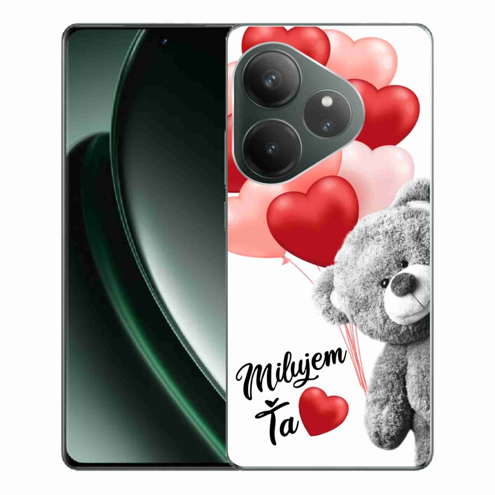 Gél tok mmCase a Realme GT 6 5G/GT 6T 5G számára - I love you en