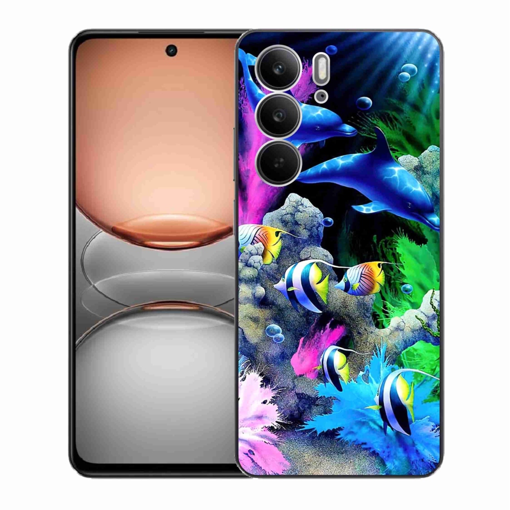 Gél borítás mmCase a Realme C75 készülékhez - Sea World