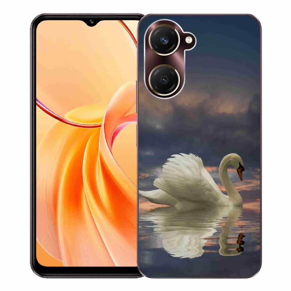 Zselés borítás mmCase a Vivo Y28s 5G készülékhez - hattyú