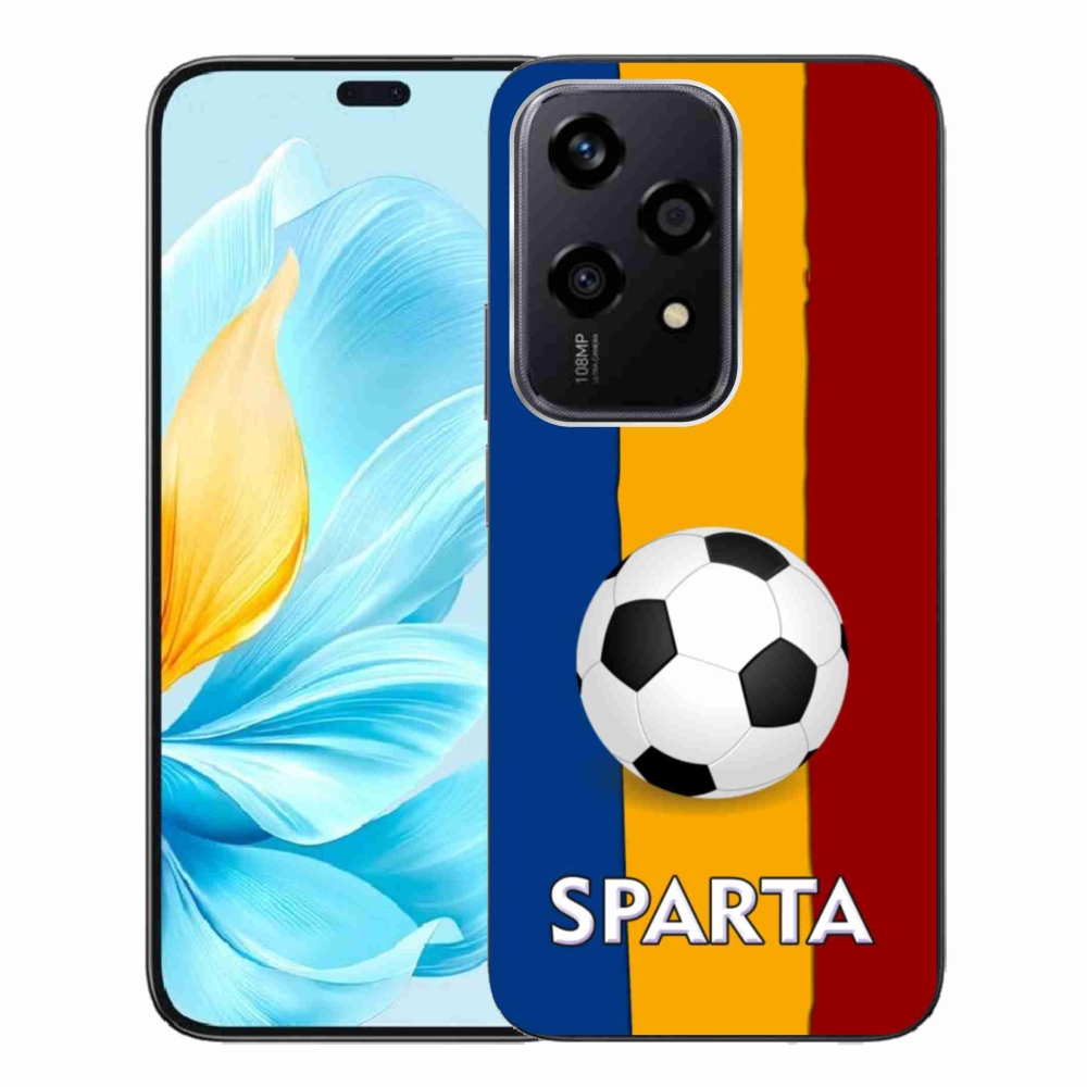 Zselés borítás mmCase a Honor 200 Lite 5G számára - futball 1