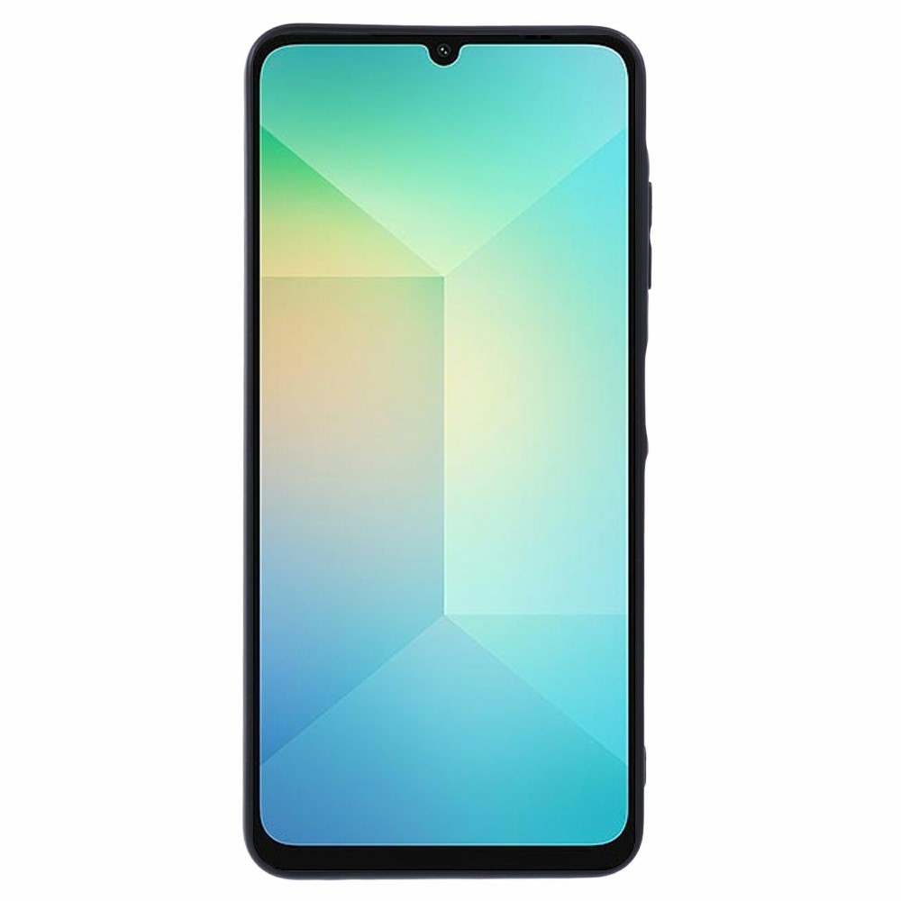Matt zselés tok Samsung Galaxy A06 4G készülékhez - fekete