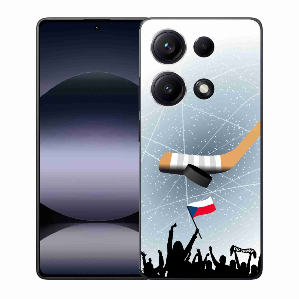 Gél borítás mmCase a Xiaomi Redmi Note 14S-hez - hoki szurkolóknak