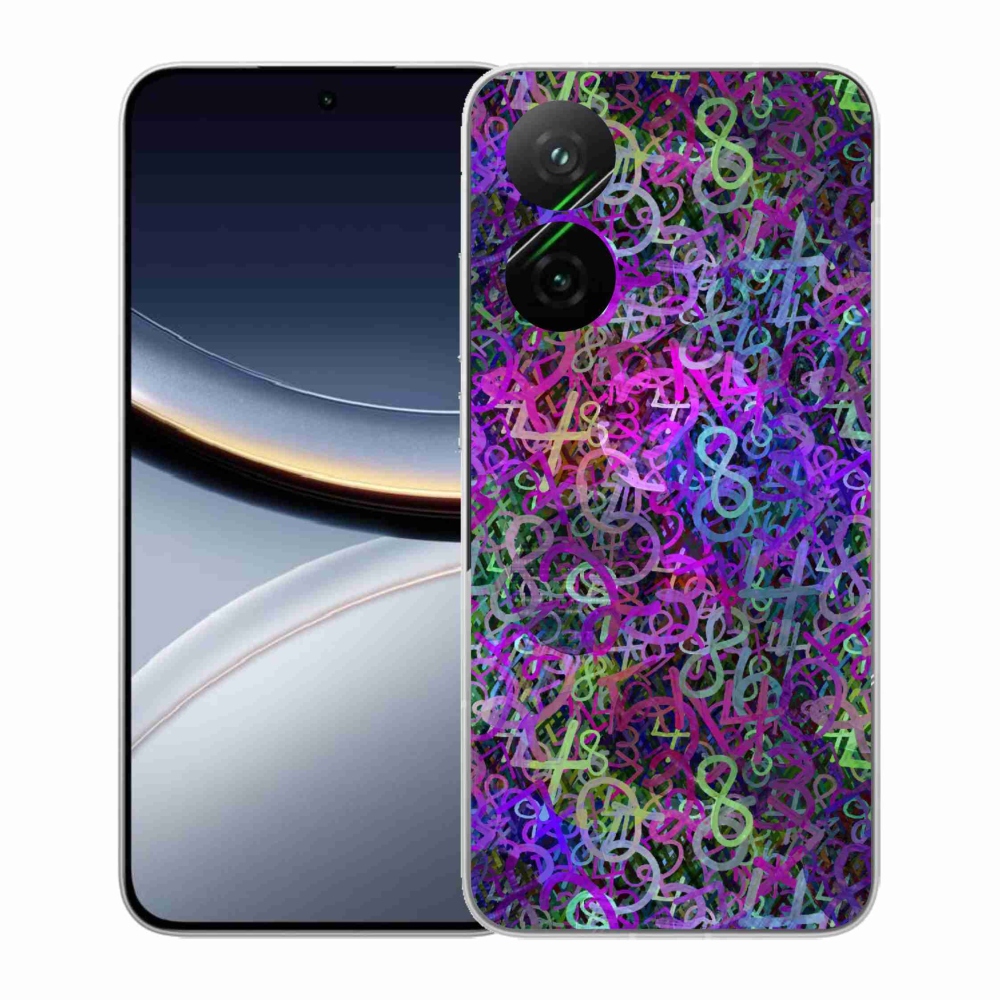 Gél borítás mmCase a Xiaomi Poco F7 5G számára - absztrakt motívum 25