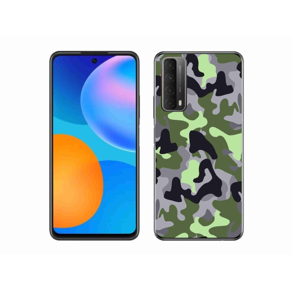 Zselés borítás mmCase a Huawei P Smart (2021) - terepszínű minta 7