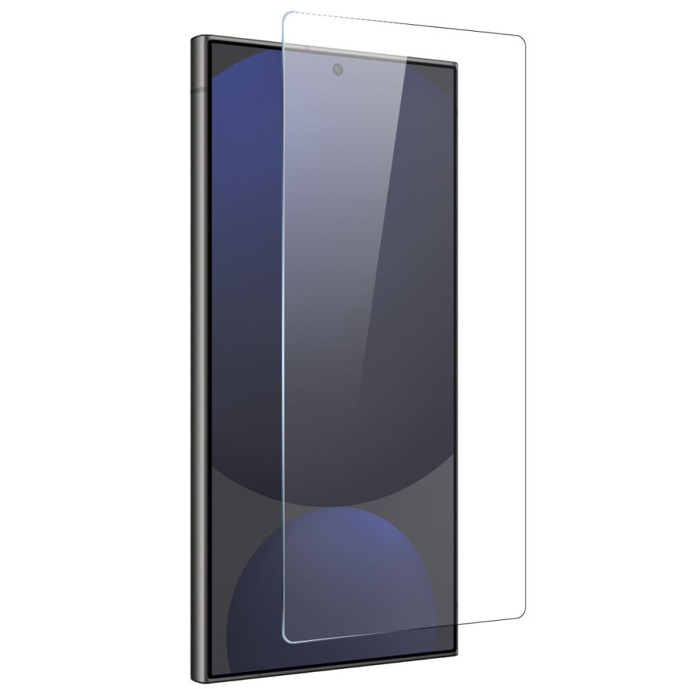 NORTHJO átlátszó zselés tok + edzett üveg Samsung Galaxy S25 Ultra - átlátszó