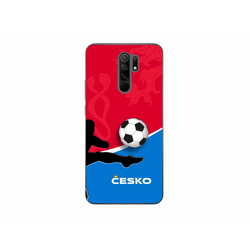 Gél borítás mmCase a Xiaomi Redmi 9 - futball Csehország 2