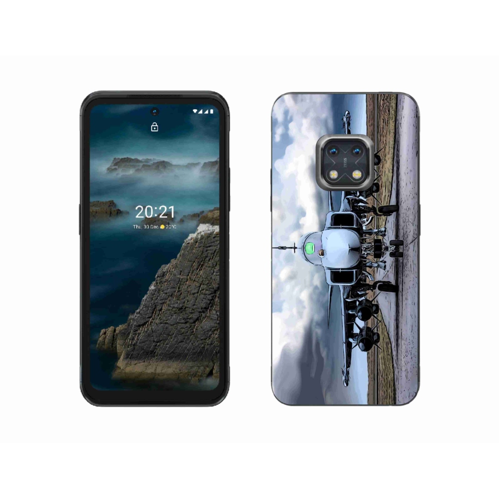 Zselés borítás mmCase a Nokia XR20 készülékhez - katonai repülőgépekhez