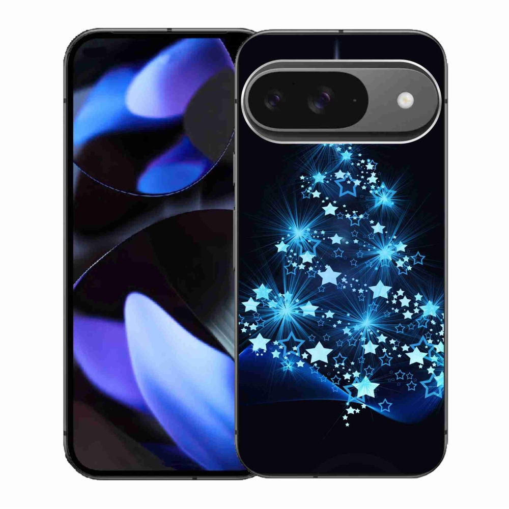 Gél borítás mmCase a Google Pixel 9/9 Pro számára - karácsonyfa