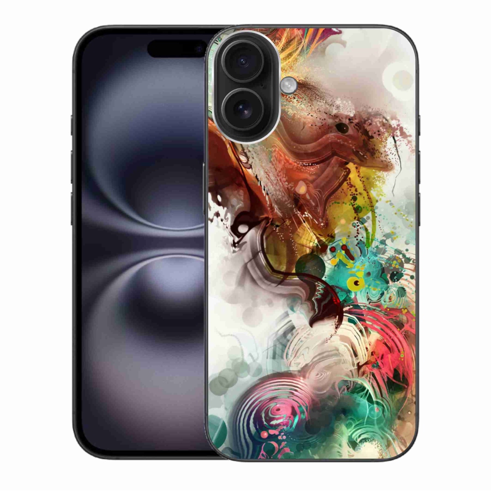 Gél borítás mmCase iPhone 16 Plus készülékhez - absztrakt 1