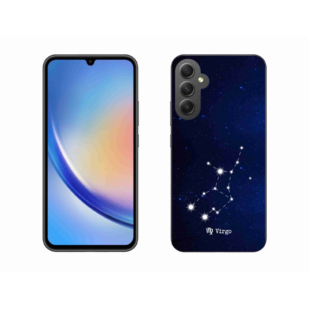 Gél borító mmCase Samsung Galaxy A34 5G - csillagkép Szűz