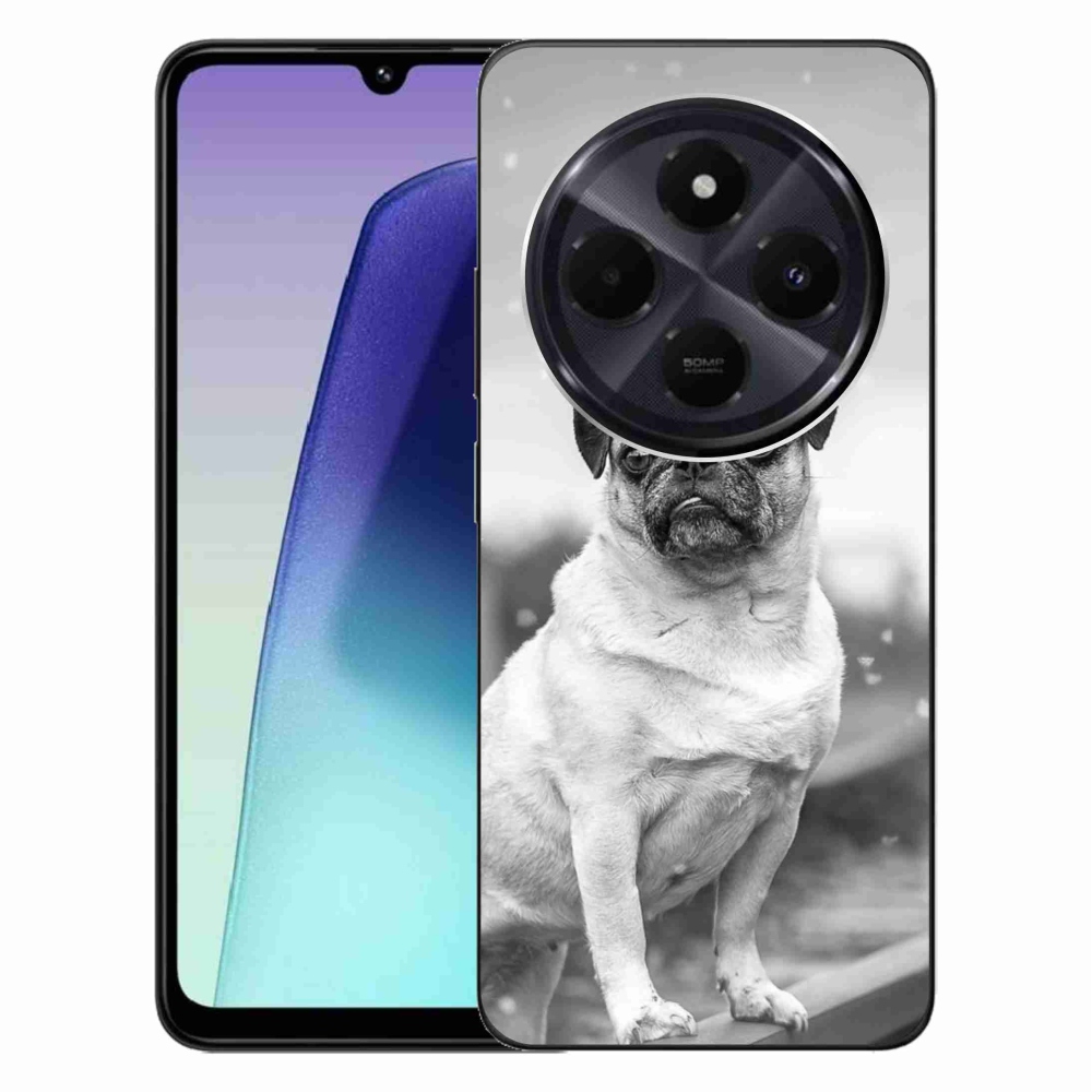 Gél tok mmCase a Xiaomi Redmi 14C/Poco C75-hez - mopsz