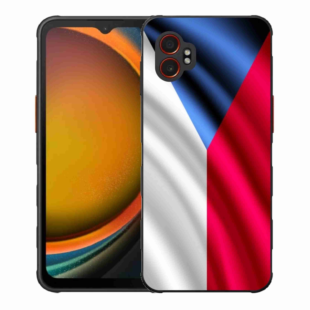 Gél borítás mmCase Samsung Galaxy Xcover 7 Pro - cseh zászlóhoz