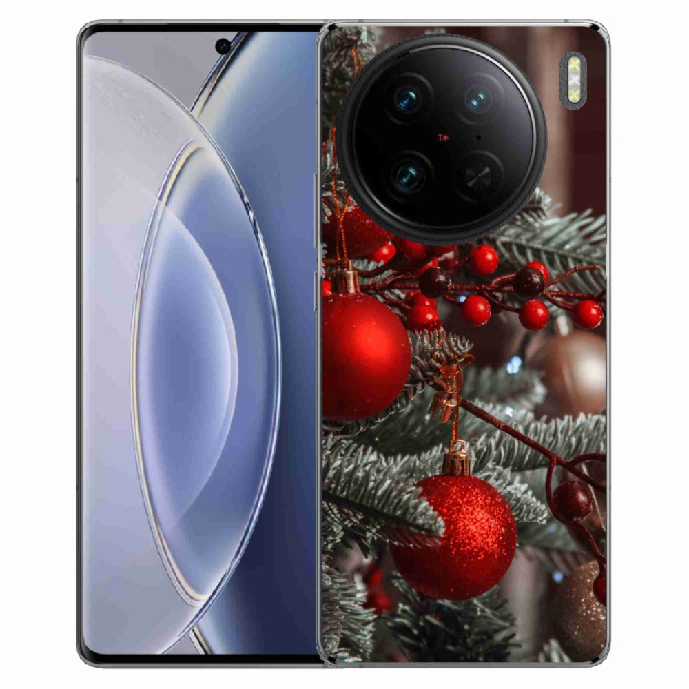 Gél borítás mmCase a Vivo X90 Pro számára - karácsonyi dekorációk 2
