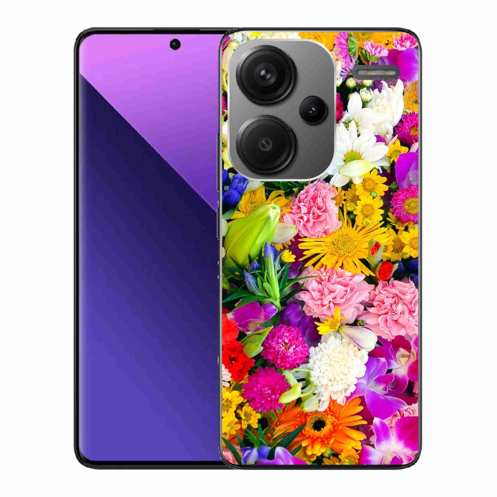 Gél borítás mmCase a Xiaomi Redmi Note 13 Pro+ 5G - virágok 12
