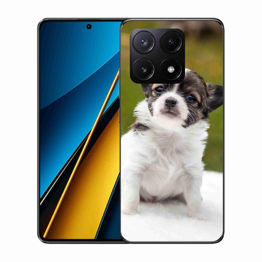 Gél tok mmCase a Xiaomi Poco X6 Pro 5G számára - chihuahua 4