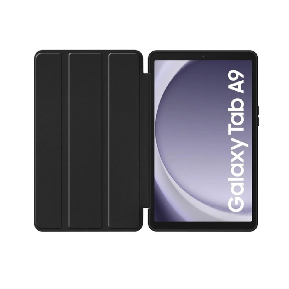 Tech intelligens záró tok Samsung Galaxy Tab A9 készülékhez - fekete