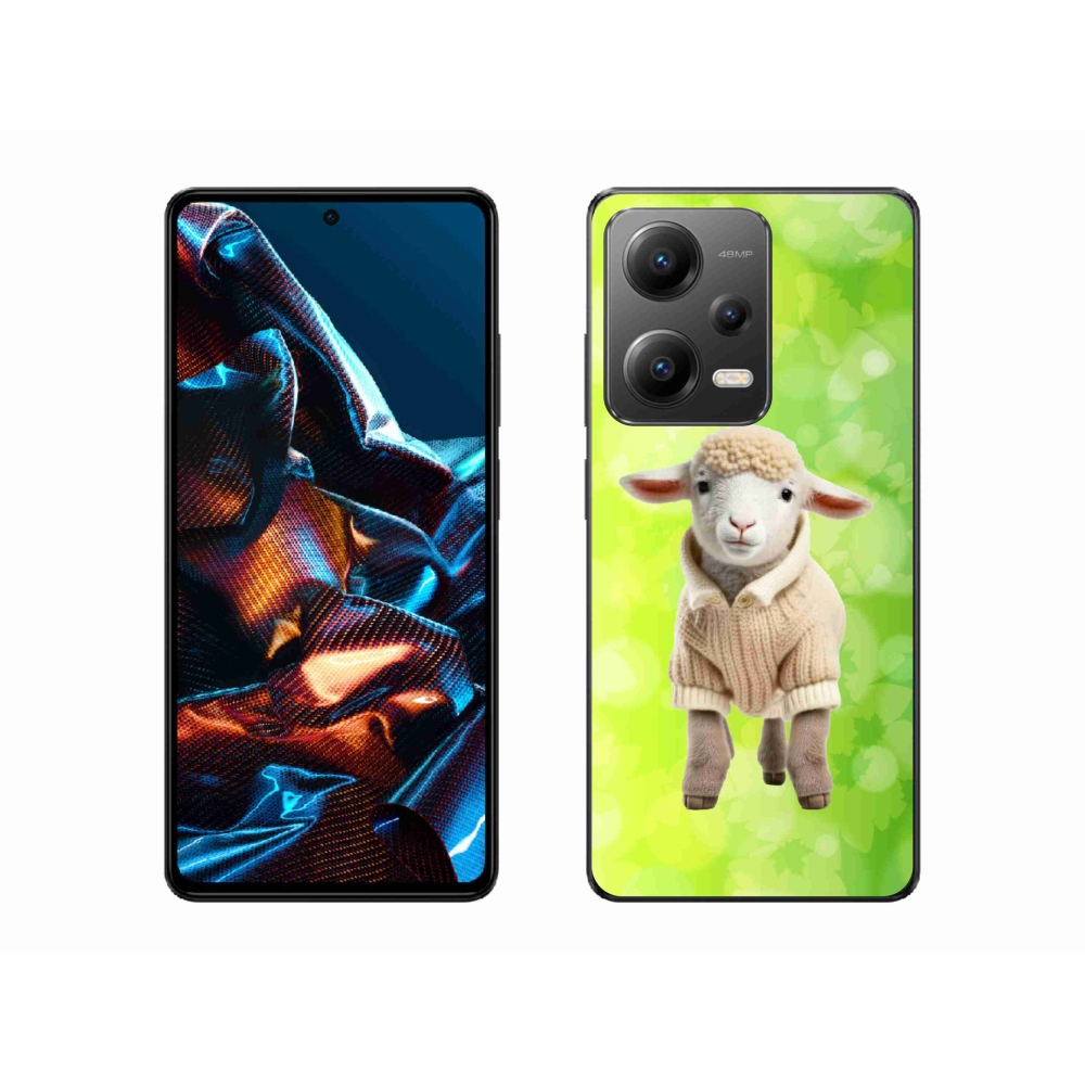 Gél borítás mmCase a Xiaomi Redmi Note 12 Pro 5G-hez - bárány pulóverben