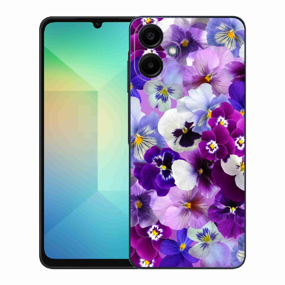 Gél borító mmCase Samsung Galaxy A06 4G - virágok 9