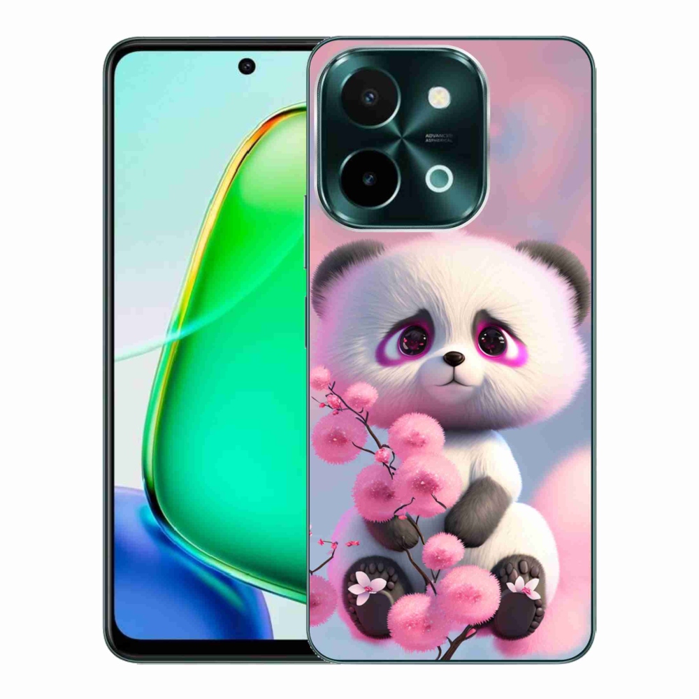 Gél borító mmCase a Vivo Y28-hoz - aranyos panda 1
