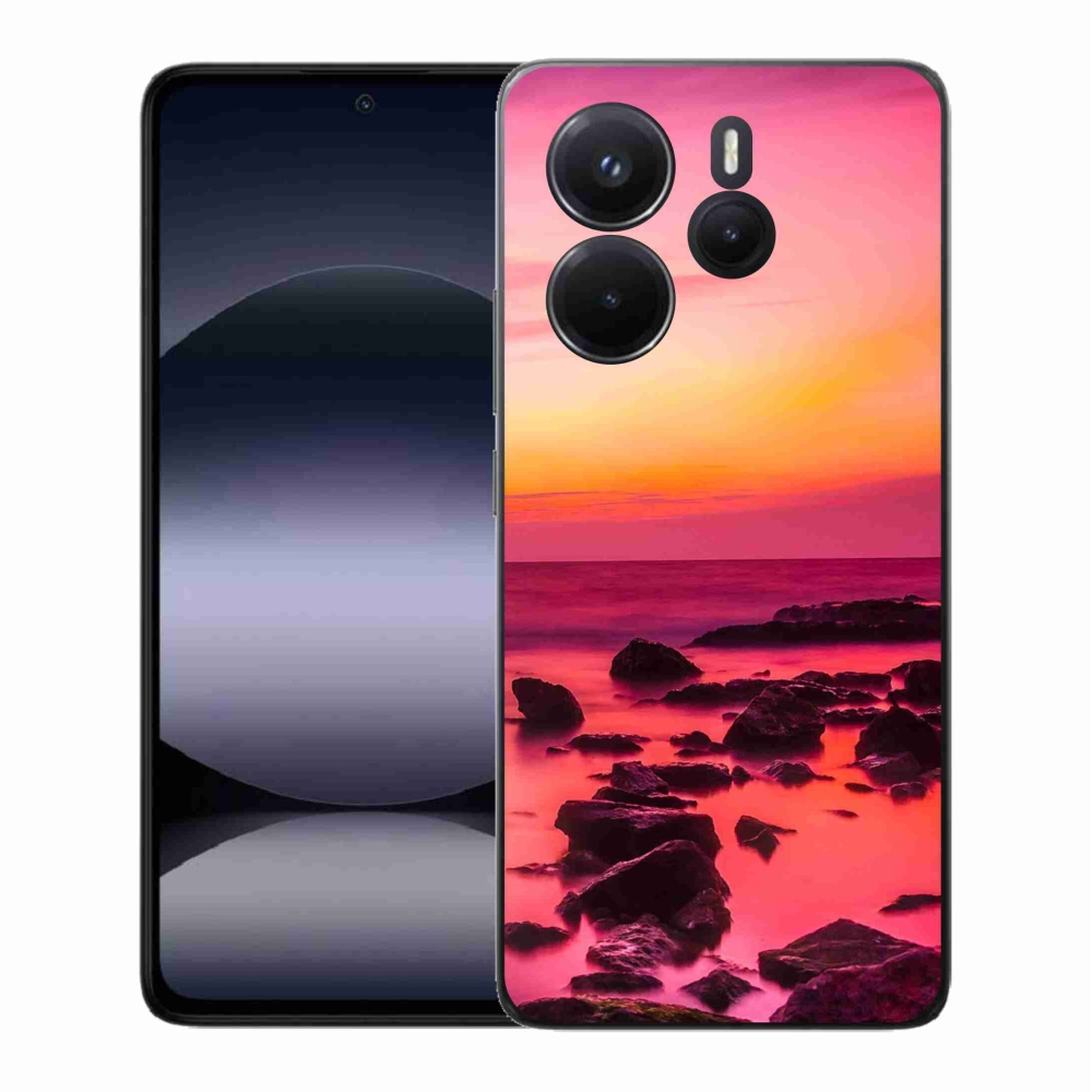 Gél borítás mmCase a Xiaomi Redmi Note 14-hez - tenger és ragyogás