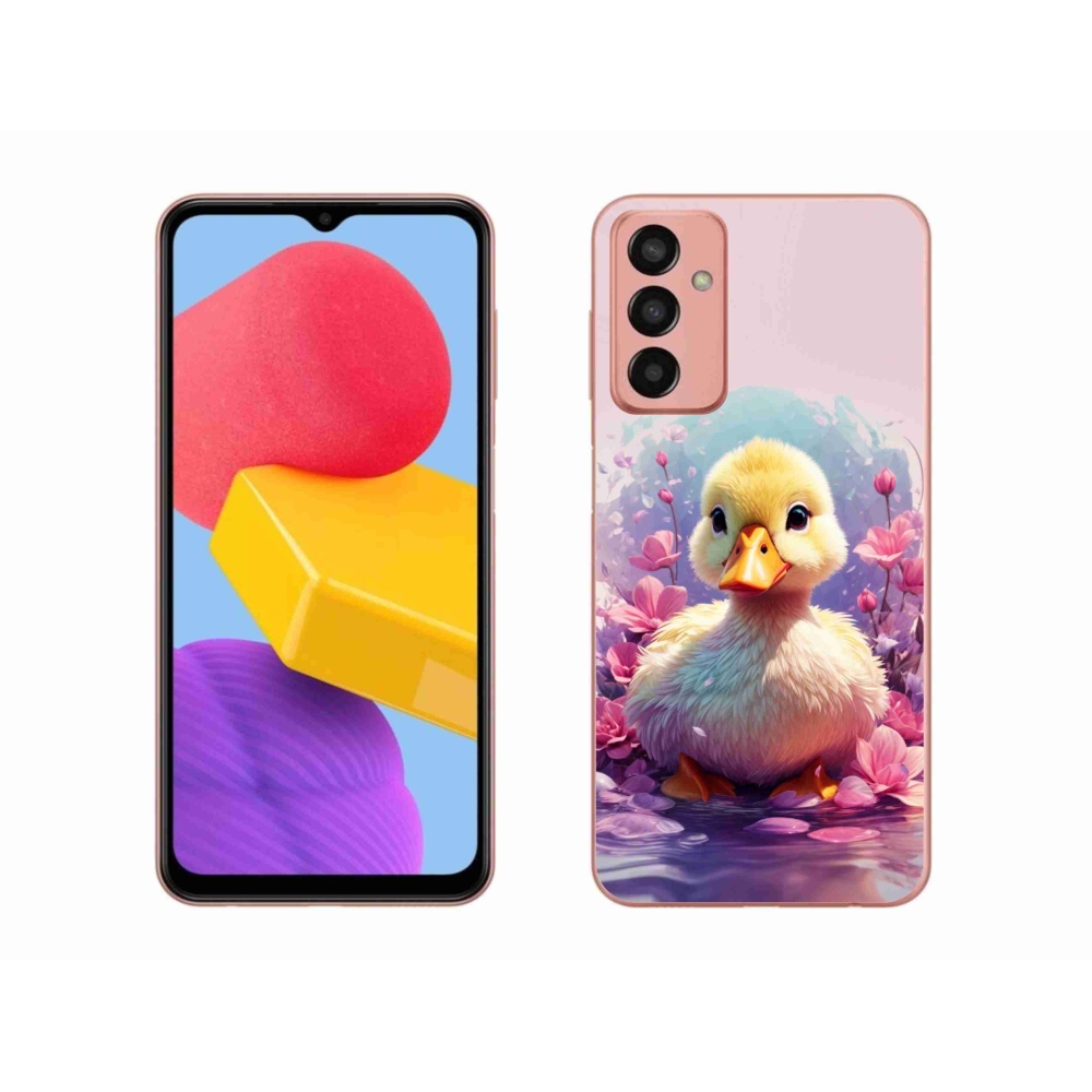 Zselés borítás mmCase Samsung Galaxy M13 készülékhez - kacsa