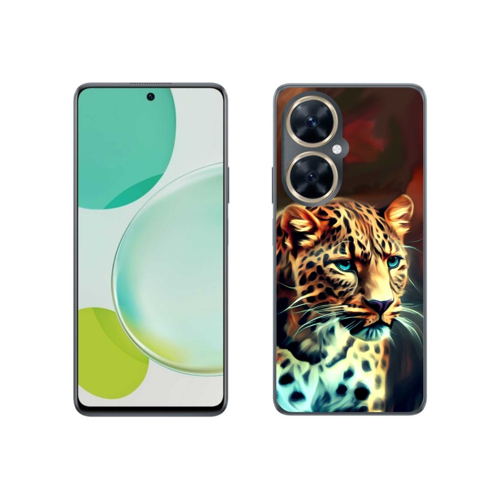 Gél borítás mmCase a Huawei Nova 11i készülékhez - leopárd