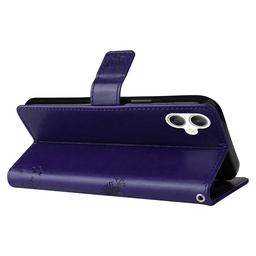 Fák könyve tok Samsung Galaxy A06 4G - sötétlila